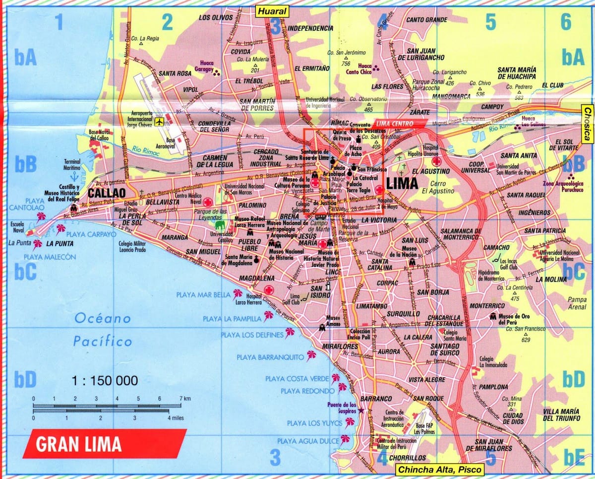 Kart lima şəhər yerləri