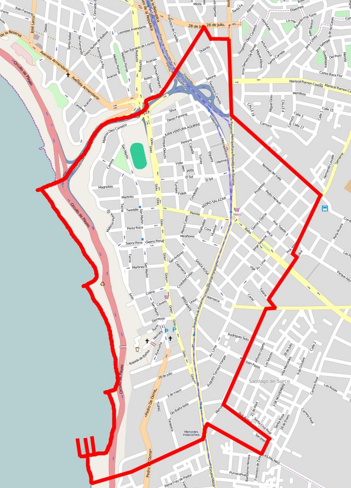Kart барранко Lima