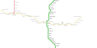 Metro xəritəsi Lima 